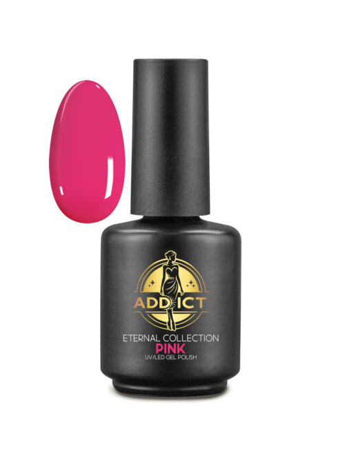Oja semipermanenta 13 ml Addict - Pink, Roz