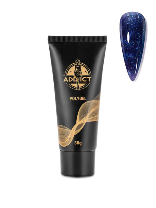 Polygel Addict 30g - Midnight Blue, Albastru