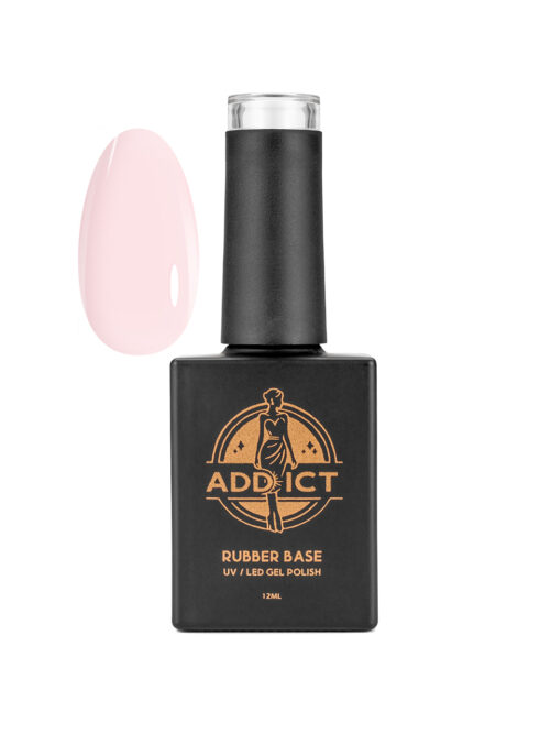 Rubber Base 12ml - Baby Pink, Roz